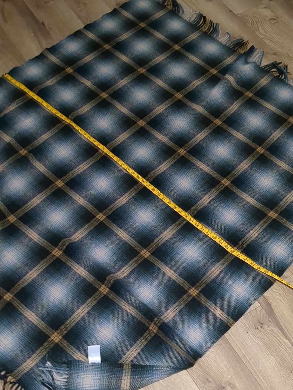 Pendleton Motor Robe Blanket Townsend Plaid Wool 52"x63" - Picture 5 of 8